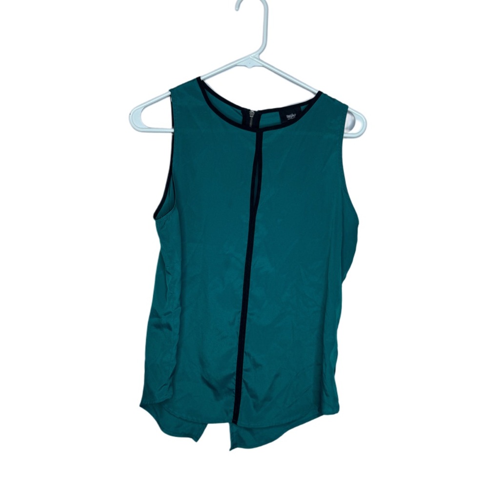 Mossimo Supply Co Blue Sleeveless Tank Top